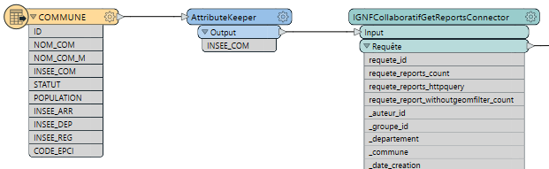 IGNFCollaboratifGetReportsConnector Inputs