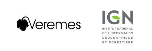 Logo des sociétés veremes et IGN