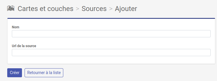 Ajout d'une source