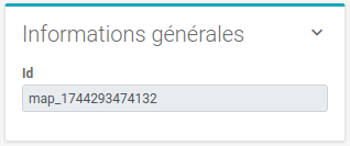 Section identifiant du composant