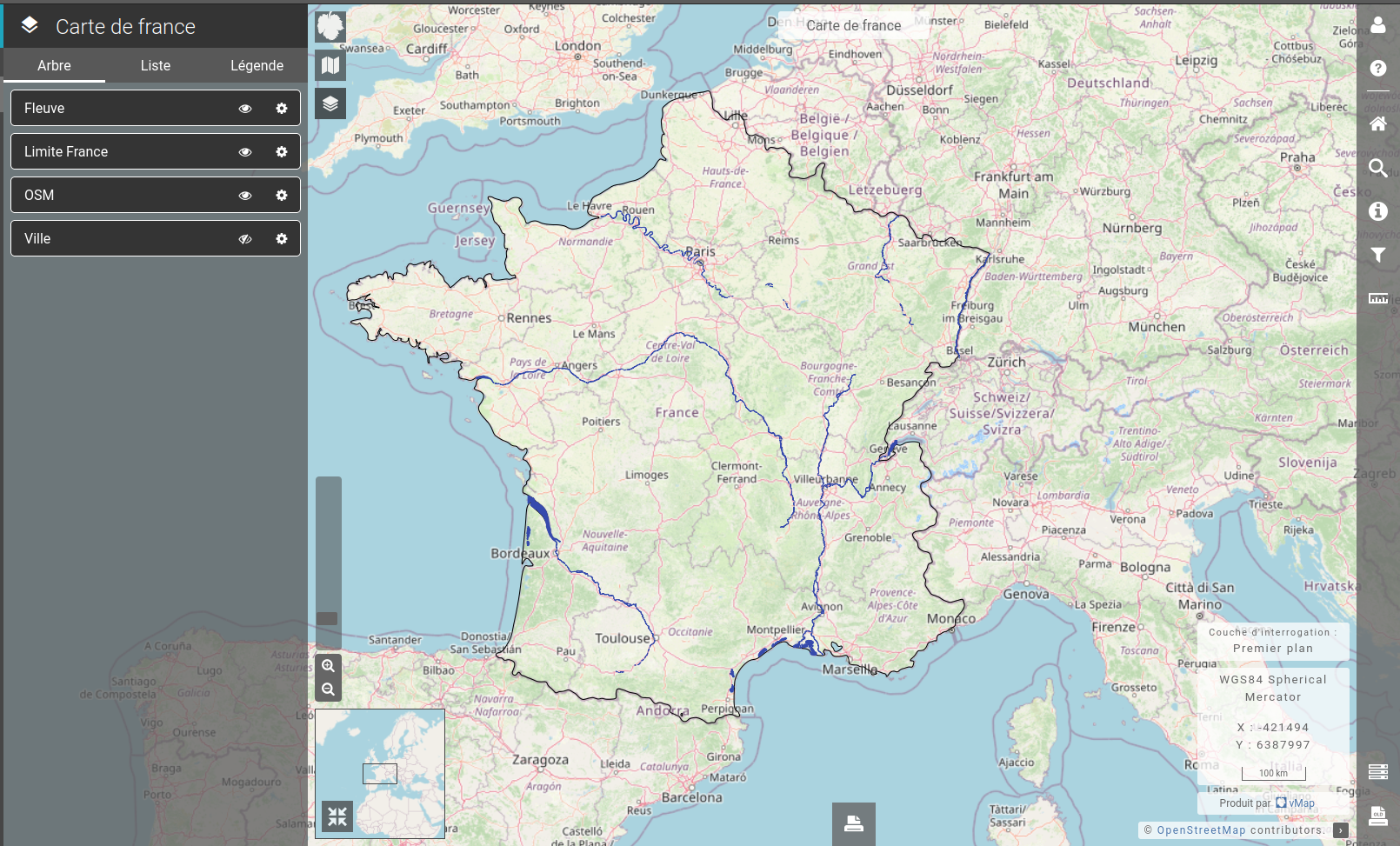 Impression navigateur