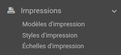 Mode d'impression OLD