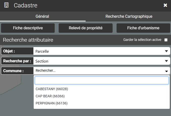 Recherche INSEE