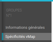 Section spécificités vMap