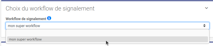 Associer un workflow