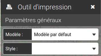 Sélection du style des impressions