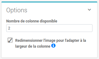 Studio options légendes