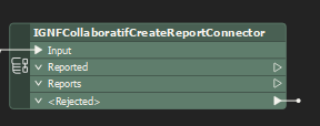 IGNFCollaboratifCreateReportConnector Inputs